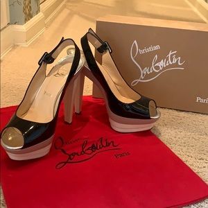 Christian Louboutin multicolored pumps size 39